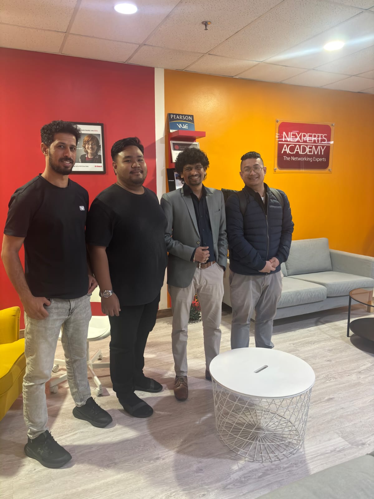 Students building momentum through structured certification prep